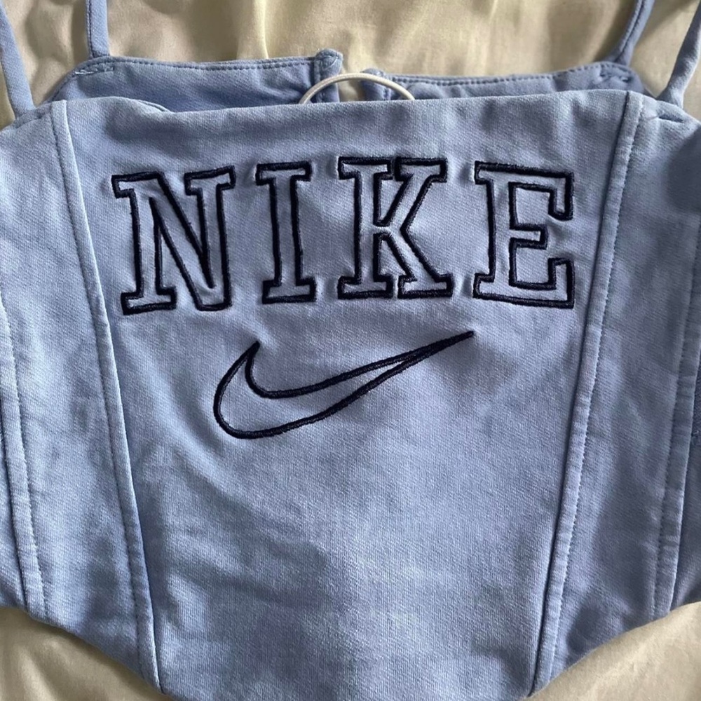 Nike corset cropped top